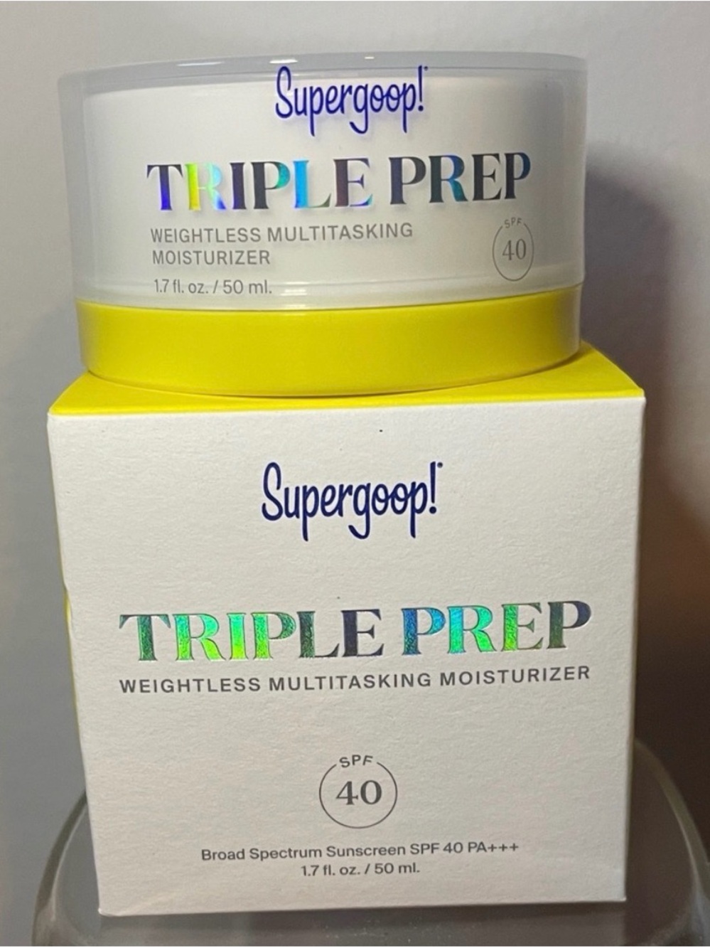 Supergoop! Triple Prep Weightless Moisturizer SPF 40 -50 ml
